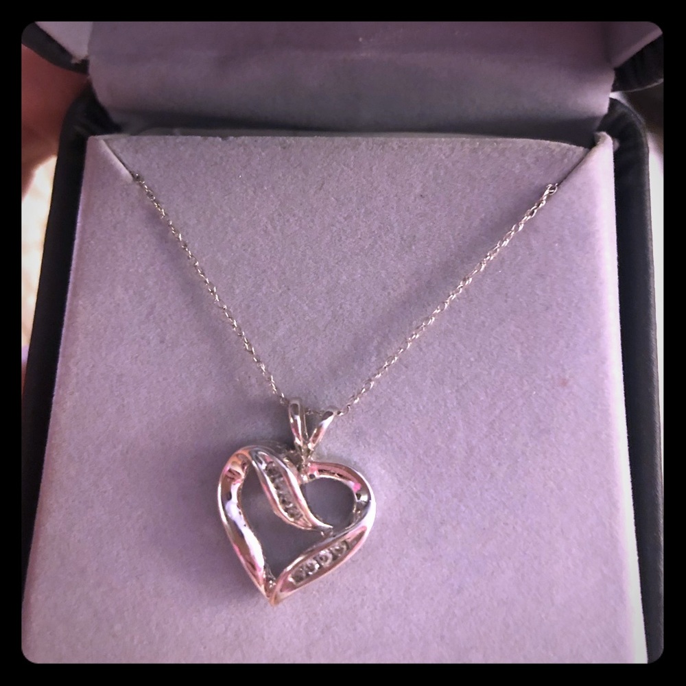 Heart Diamond Necklace